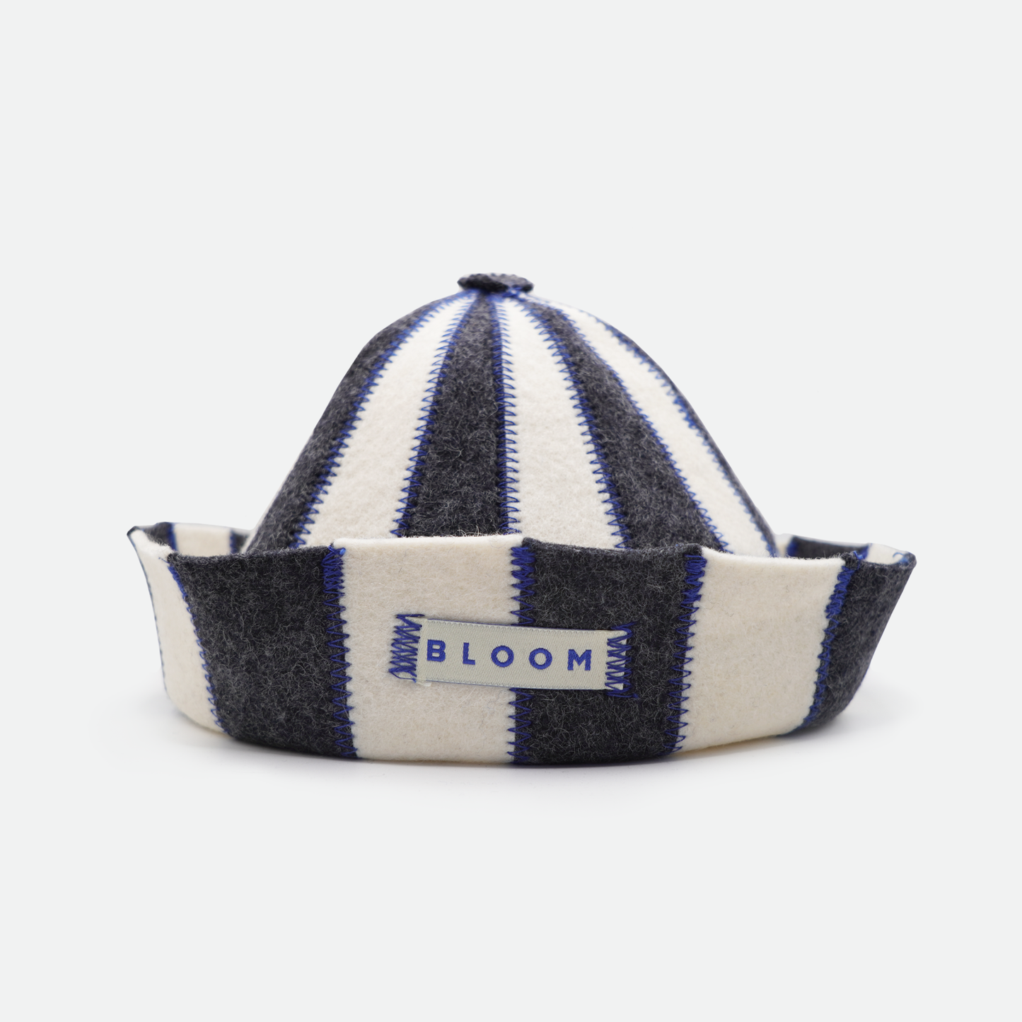 Sauna Hat - Charcoal / Cream