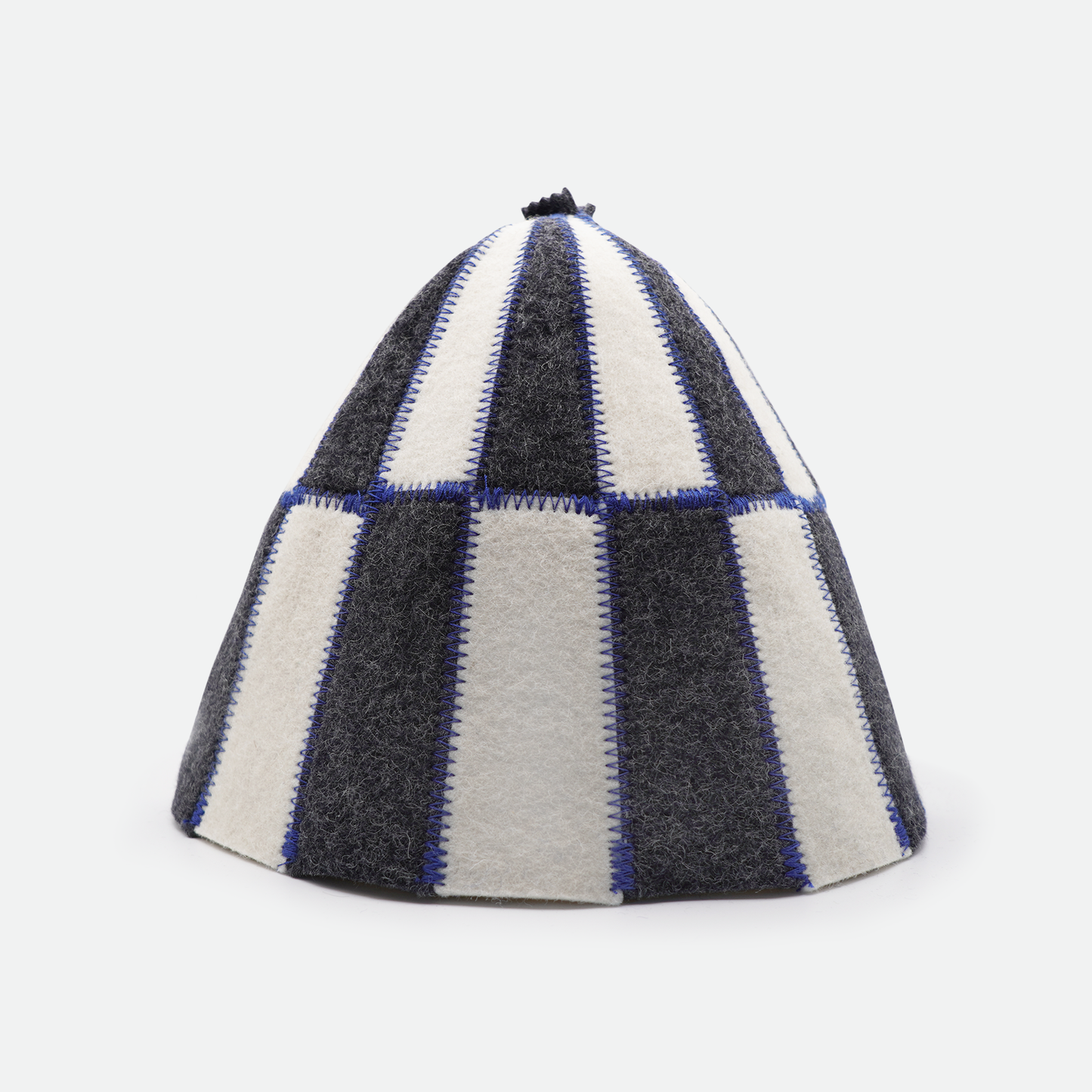 Sauna Hat - Charcoal / Cream
